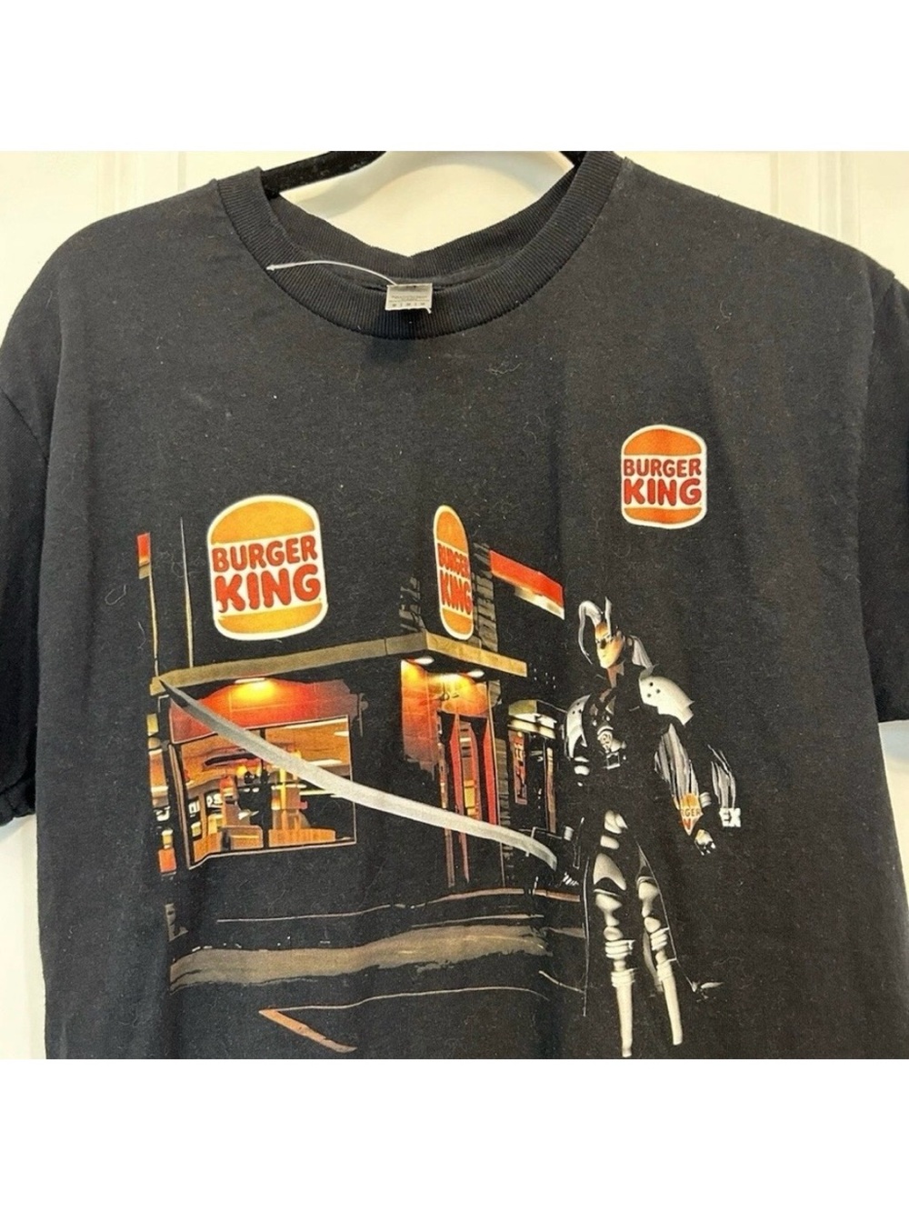 Burger King video game short sleeve t shirt men’s medium NWOT custom gildan tee